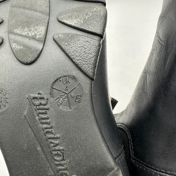 Blundstone Heeled Classic Black Chelsea Boots Leather Women’s 7 - Picture 7 of 9